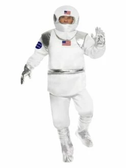 Smiffys Spaceman Costume, White