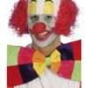 Smiffys Clown Rubber Top Wig, Red