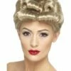 Smiffys 40s Vintage Wig, Blonde -Smiffys Store 29608