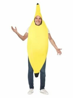 Smiffys Banana Costume, Yellow