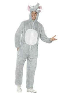 Smiffys Elephant Costume, Grey