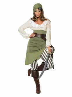 Smiffys Shipmate Sweetie Costume, Green