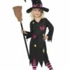 Smiffys Cinder Witch Costume, Black -Smiffys Store 35655