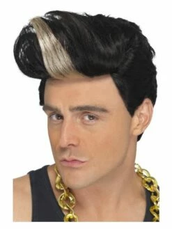 Smiffys 90s Rapper Wig, Black