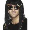 Smiffys Braided Wig, Black