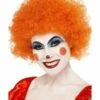 Smiffys Crazy Clown Wig, Orange -Smiffys Store 42085