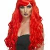 Smiffys Desire Wig, Red 1 Smiffys Desire Wig, Red -Smiffys Store 42111