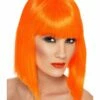 Smiffys Glam Wig, Neon Orange -Smiffys Store 42139