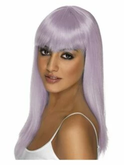 Smiffys Glamourama Wig, Lilac