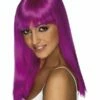 Smiffys Glamourama Wig, Neon Purple -Smiffys Store 42162