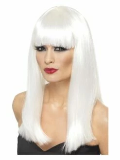 Smiffys Glamourama Wig, White