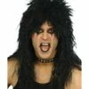Smiffys Hard Rocker Wig, Black -Smiffys Store 42178