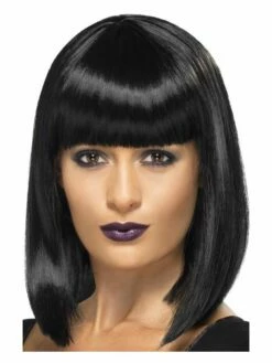 Smiffys R’n’B Star Wig, Black