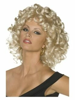 Smiffys Grease Sandy Last Scene Wig, Blonde