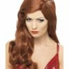 Smiffys Silver Screen Sensation Wig, Auburn -Smiffys Store 42257