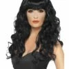 Smiffys Siren Wig, Black
