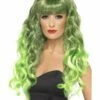 Smiffys Siren Wig, Green