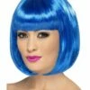 Smiffys Partyrama Wig, 12 Inch, Blue -Smiffys Store 42400