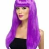 Smiffys Babelicious Wig, Purple -Smiffys Store 42424