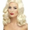 Smiffys 20s Luscious Long Wig, Blonde -Smiffys Store 42461