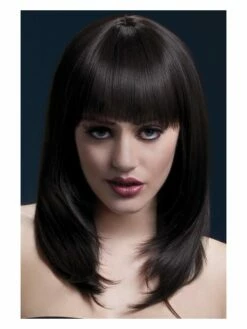 Smiffys Fever Tanja Wig, Brown
