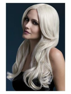 Smiffys Fever Khloe Wig, Blonde