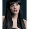 Smiffys Fever Alexia Wig, Black -Smiffys Store 42577