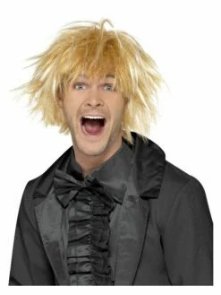 Smiffys 90s Messy Surfer Guy Wig, Blonde