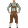 Smiffys Deluxe Traditional Hans Bavarian Costume, Green -Smiffys Store 45266