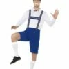 Smiffys Bavarian Costume, Blue -Smiffys Store 47178