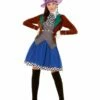 Smiffys Miss Hatter Costume, Multi-Coloured