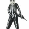 Smiffys Deluxe T-Rex Skeleton Costume, With Bodysuit, Blac -Smiffys Store 48006
