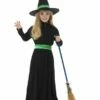 Smiffys Wicked Witch Costume, Black -Smiffys Store 48008