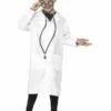Smiffys Scientist Lab Coat, White -Smiffys Store 48375