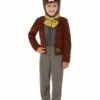 Smiffys Wind In The Willows Badger Deluxe Costume, Brown -Smiffys Store 48782