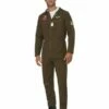 Smiffys Top Gun Maverick Men’s Aviator Costume, Green -Smiffys Store 52554 3