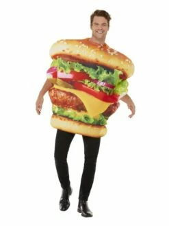 Smiffys Burger Costume, Multi