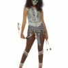 Smiffys Dark Spirit Warrior Costume, Blue -Smiffys Store 63007 2