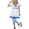 Smiffys High Seas Sailor Costume, White 1 Smiffys High Seas Sailor Costume, White -Smiffys Store 70014 9