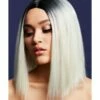 Smiffys Fever Kylie Wig, Two Toned Blend, Ice Blonde -Smiffys Store 72064 2