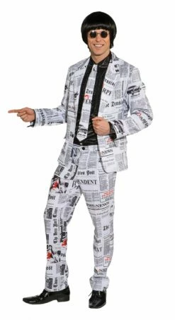 Newspaper Suit