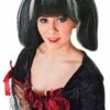 Steampunk Wig (Black/White Streaks) -Smiffys Store BW796 scaled 1