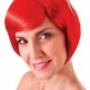 Flirty Flick Wig Red 1 Flirty Flick Wig Red -Smiffys Store BW863 scaled 1