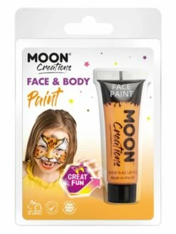 Smiffys Moon Creations Face & Body Paint, Orange