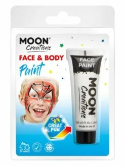 Smiffys Moon Creations Face & Body Paint, White