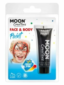 Smiffys Moon Creations Face & Body Paint, Black