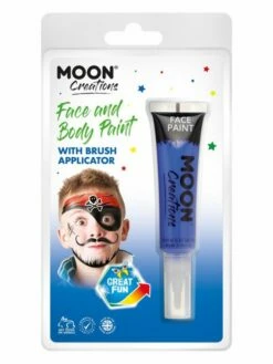 Smiffys Moon Creations Face & Body Paints, Dark Blue