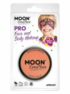 Smiffys Moon Creations Pro Face Paint Cake Pot, Apricot