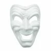 Happy White Mask