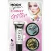 Smiffys Moon Glitter Holographic Chunky Glitter, -Smiffys Store G04694 5